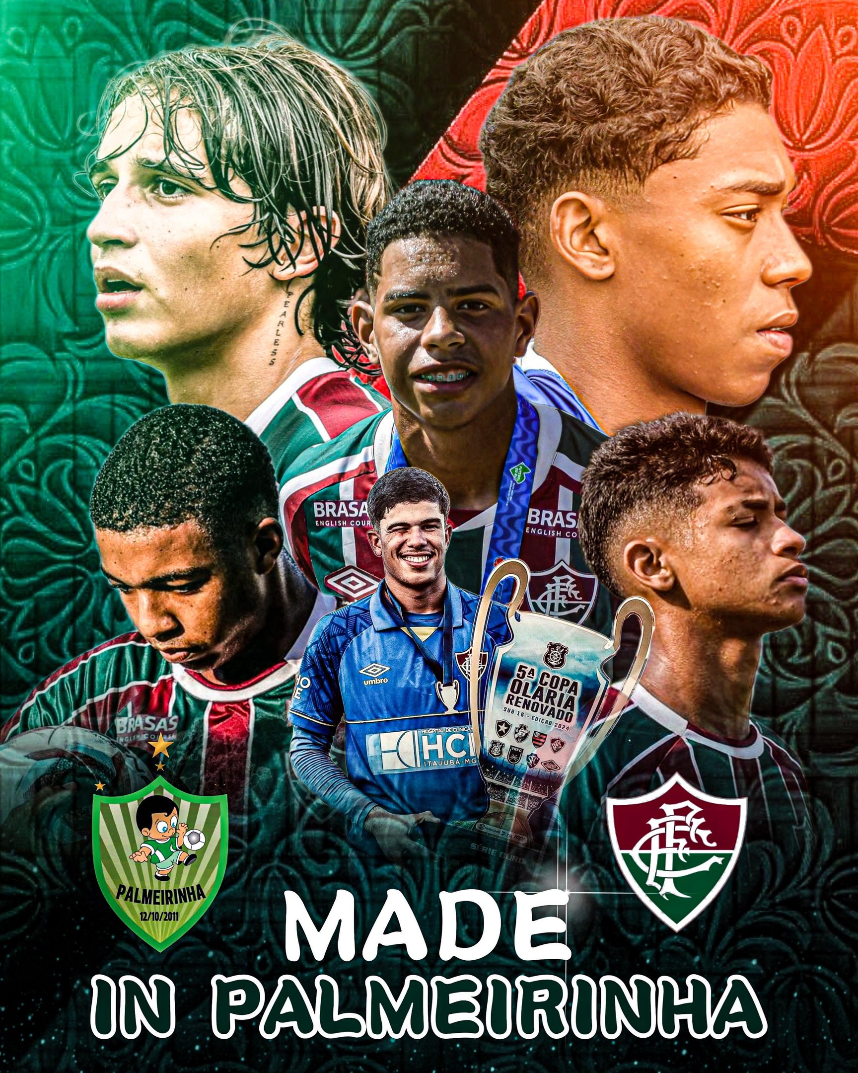 Atletas Palmeirinha - Lado Esquerdo